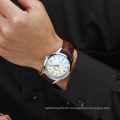 Quartz Watch Men Watches Leather Wristwatches Casual Watch Luminous montre homme WWOOR 8861